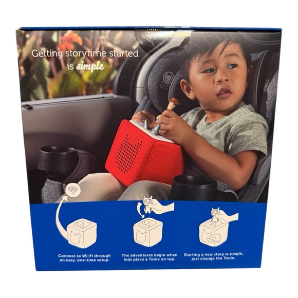 Tonies Red Interactive Learning Toy with Audio Features - Picture 2 of 3